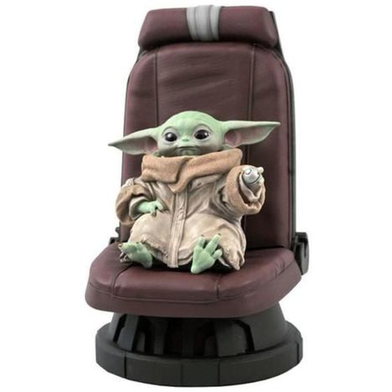 Statue - NO NAME - Mandalorian - The Child dans Chaise - 30 cm - Résine - Décoratif