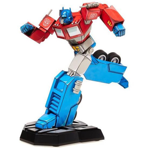 Statue Transformers - Optimus Prime - 27.5cm - Couleur Blanc - Marque NUMSKULL - Type de Produit statue