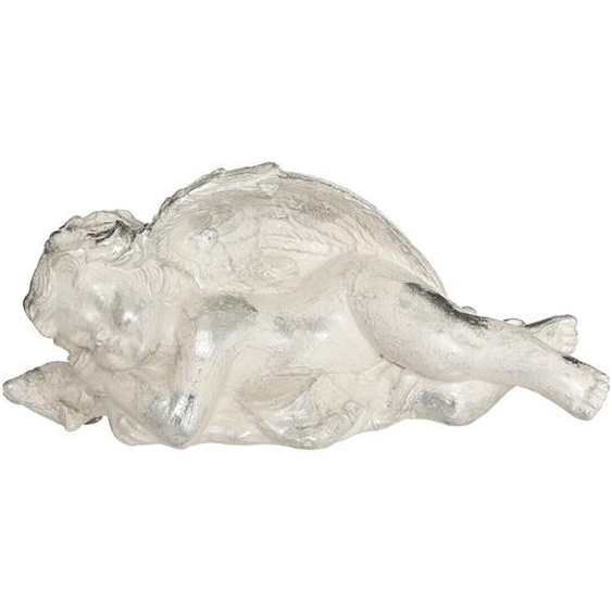 Statuette Ange, résine, blanc, H10 cm