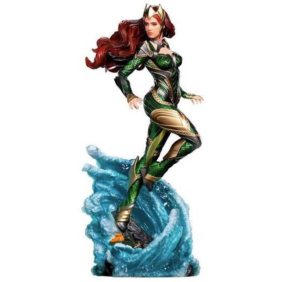 Statuette - Iron Studios - Mera - Zack Snyders Justice League 1/10 - Polystone - LED éclairage