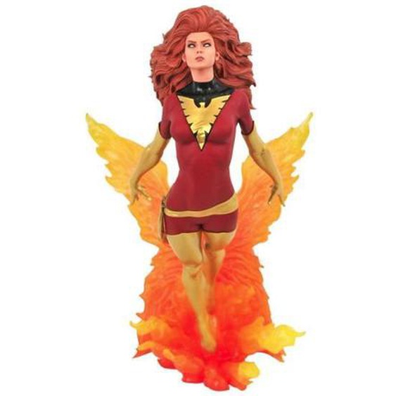 Statuette - DIAMOND SELECT - Marvel Comic Gallery Vs Dark Phoenix - 25 cm - Plastique - Résine