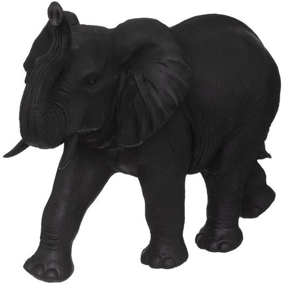 Statuette éléphant, gris, résine H52 cm