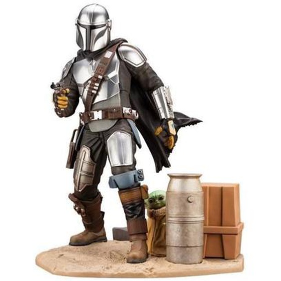 Statuette - KOTOBUKIYA - Mandalorian & The Child - 26 cm - Plastique - Résine