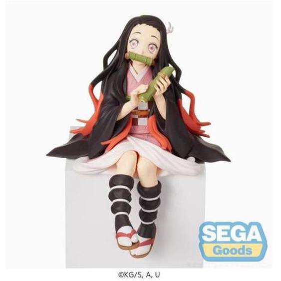 Statuette - SEGA - Demon Slayer: Kimetsu no Yaiba - Nezuko Kamado - 14 cm - Plastique - Résine