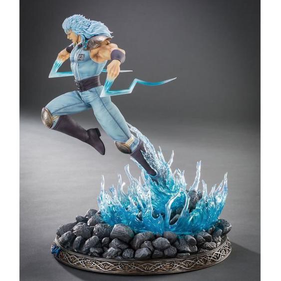 Statuette - MICROMANIA - Hokuto No Ken - Rei Hqs - Plastique - Résine - Mixte