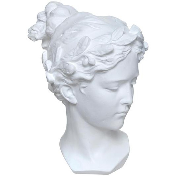 Statuette Vénus, résine, blanc H26 cm