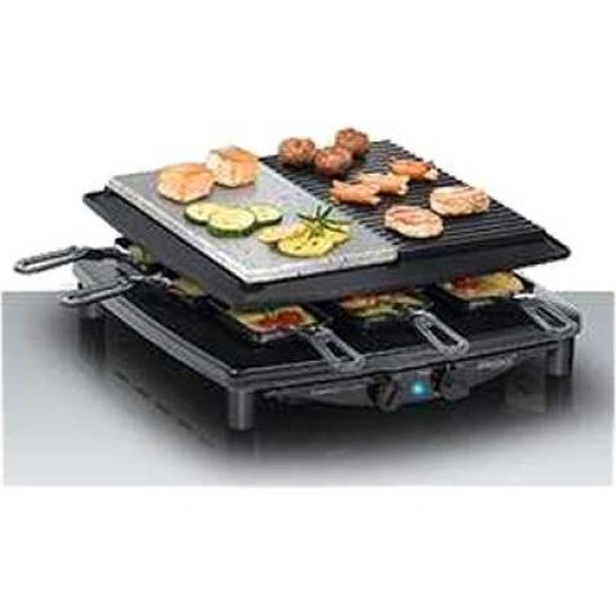 Steba RC 4 Plus Gourmet Raclette Noir