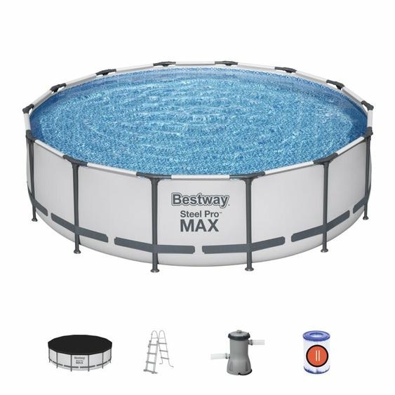 Steel Pro Max 427X107Cm 14Ft Bestway Pool 5In1 + Accessoires