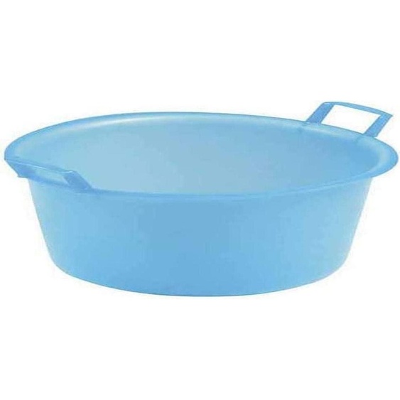 Stefanpl, lavabo rond en polyéthylène, blanc. L.30 50 Stefanpl