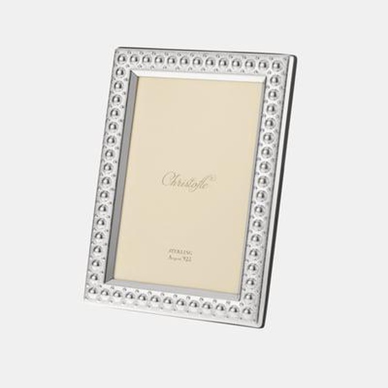 Sterling silver picture frame - for 10 x 15 cm photos - PERLES