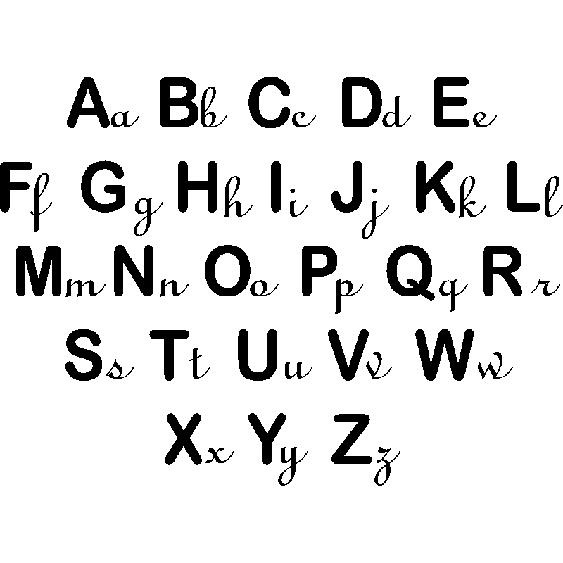 Sticker Alphabet pour enfant