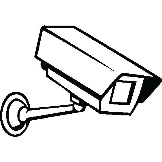 Sticker Caméra de surveillance