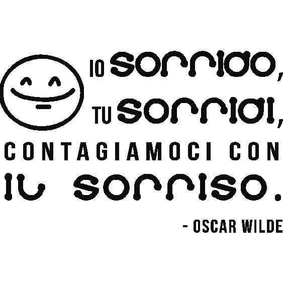 Sticker Contagiamoci con il… Oscar Wilde