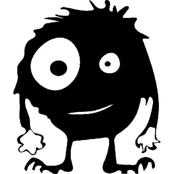 Sticker Design monstre