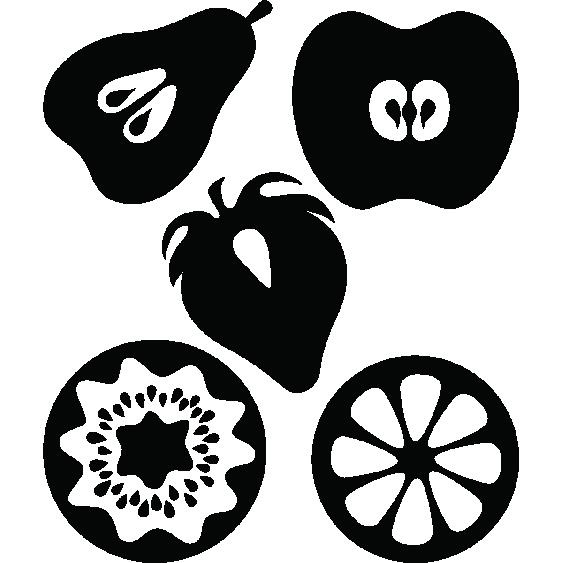 Sticker Fruits variés