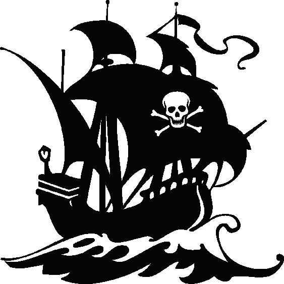 Sticker navire pirate