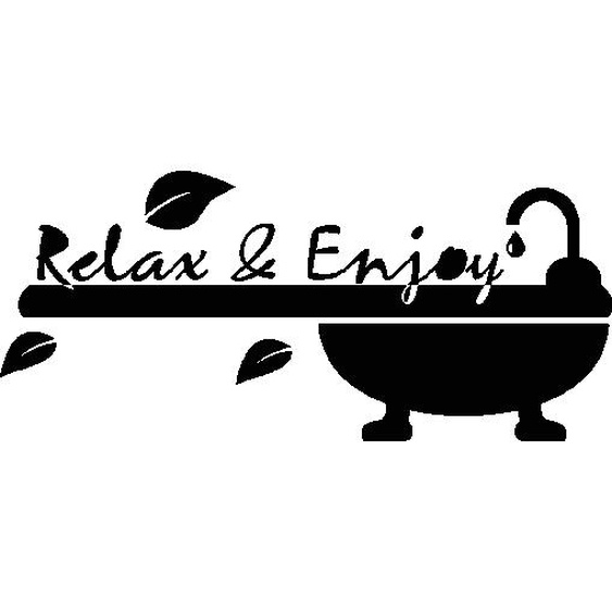 Sticker Relax and enjoy