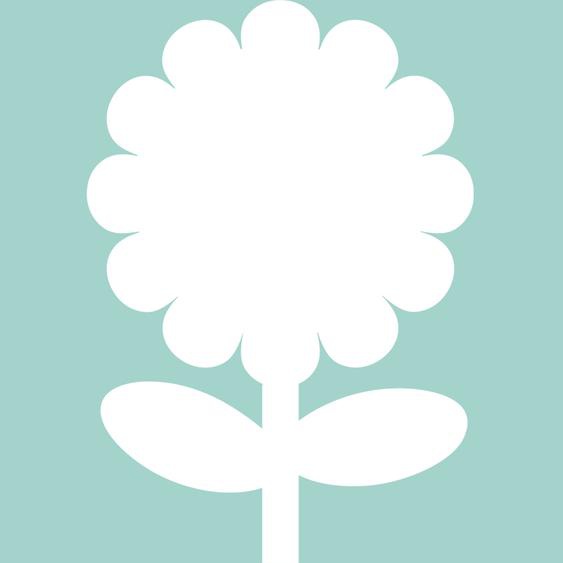 Sticker tableau blanc Design tournesol