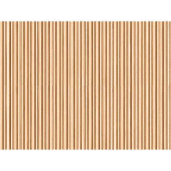 Sticker tête de lit bois design H120 x L160 cm