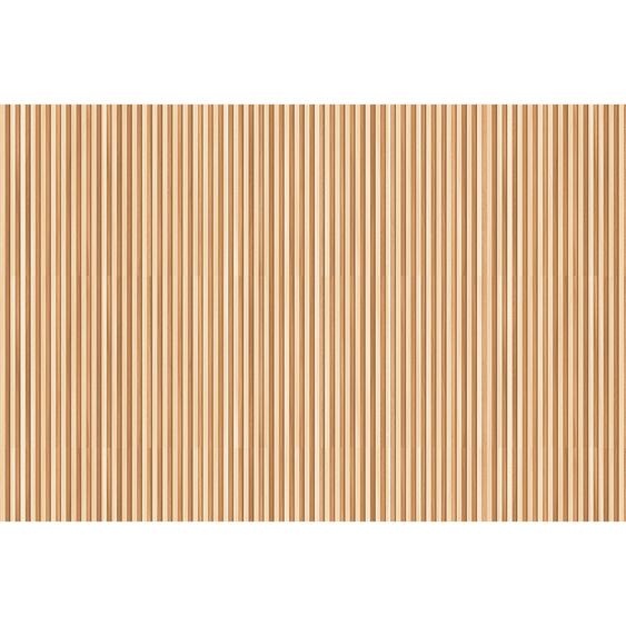 Sticker tête de lit bois design H120 x L180 cm