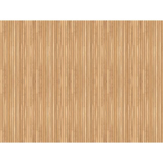 Sticker tête de lit bois scandinave H120 x L160 cm