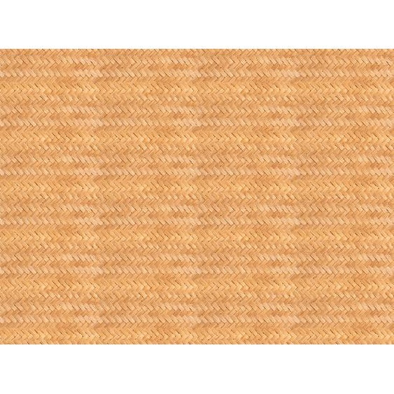 Sticker tête de lit rotin tressé bohème H120 x L160 cm