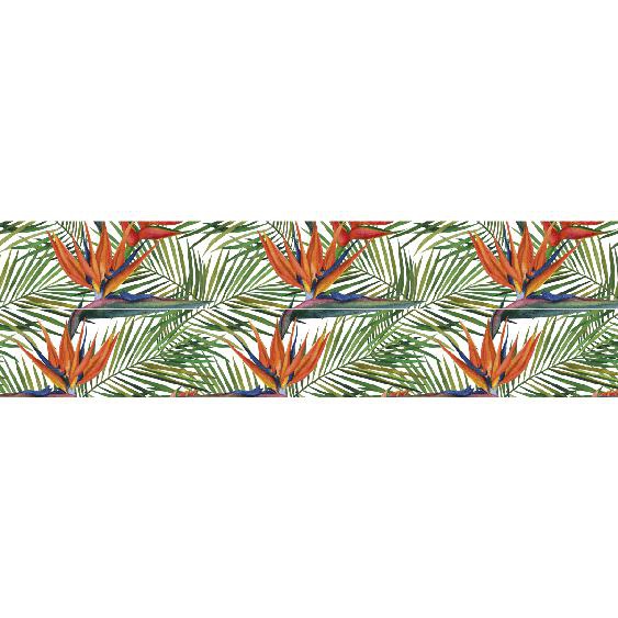 Stickers contremarche tropical Angol x 2