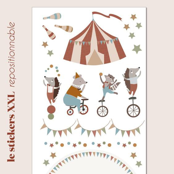Stickers Decor Xxl Circus Multicolore