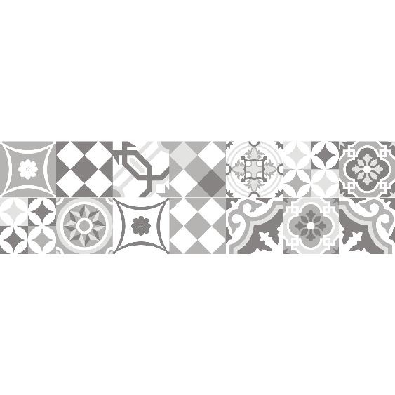 Stickers escalier carrelages alima x 2