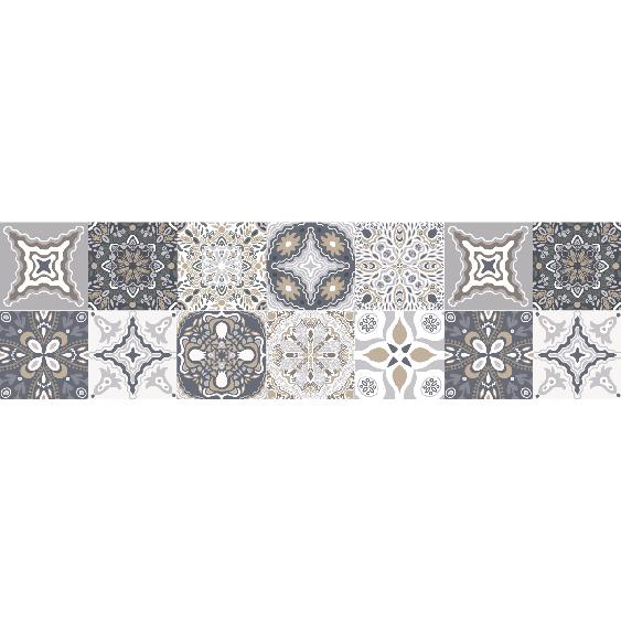 Stickers escalier carrelages fernando x 2
