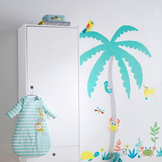 Stickers XL tropical multicolore