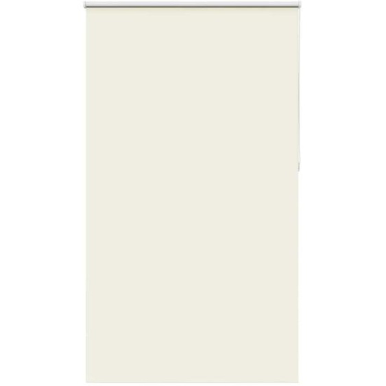 Store enrouleur occultant blanc cassé 135x210 cm largeur tissu
