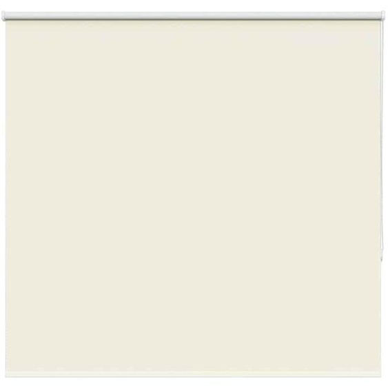 Store enrouleur occultant blanc cassé 155x150 cm largeur tissu