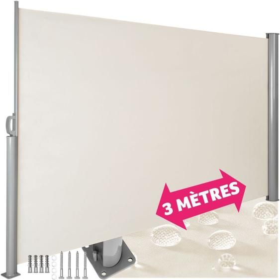 Store latéral Brise-vue 180 x 300 cm en Aluminium