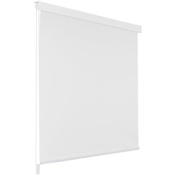 Store roulant de douche - MOTHINESSTO - LY3233 - 120 x 240 cm - Blanc semi transparent - Résistant à leau