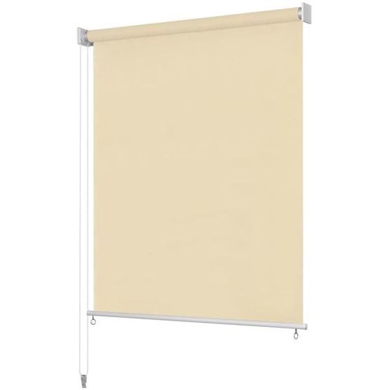 Store roulant dextérieur 160 x 230 cm Couleur crème