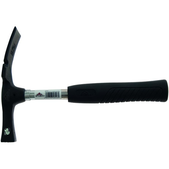 STUBAI Marteau de maçon avec manche en tube dacier 600 g