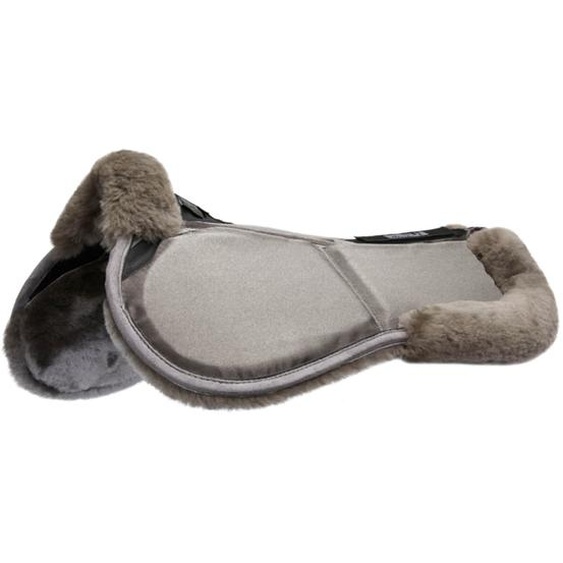 Stübben Streamline Pad de correction Peau de mouton Saut dobstacles Pad de selle Gris L