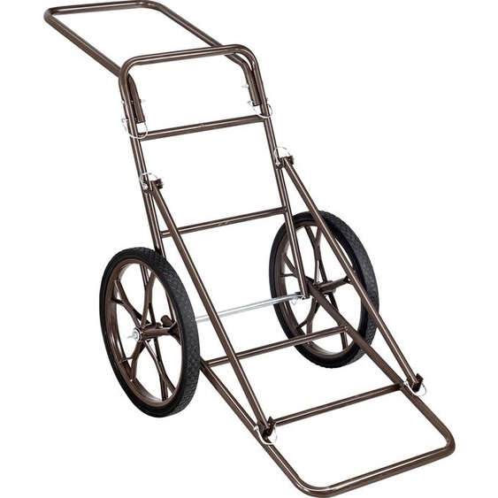 SucceBuy Chariot pour cerfs - transporteur de gibier pliable avec une capacité de charge de 500 livres. grande roue en caoutchouc de 17 pouces et poignée ergonomique. Robuste pour la chasse,