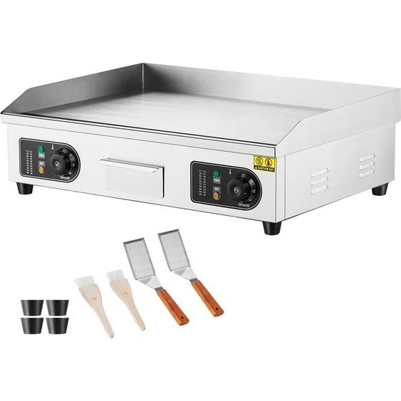 SucceBuy Commercial Electric Griddle 4000W Flat Top Grill acier inoxydable,Augmentez vos compétences culinaires avec la SucceBuy Commercial Electric Griddle