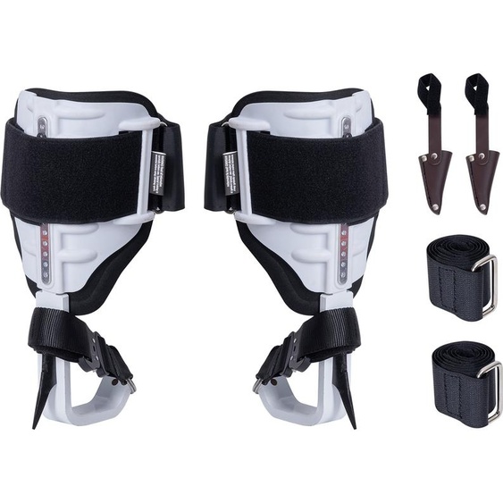 SucceBuy Pics à grimper dans les arbres, 1 paire de pics à grimper en aluminium, capacité de charge 350 lbs, équipement pour grimper dans les arbres avec sangles et protection des pics, entretien des arbres pour les grimpeurs, la chasse, la cueillette des