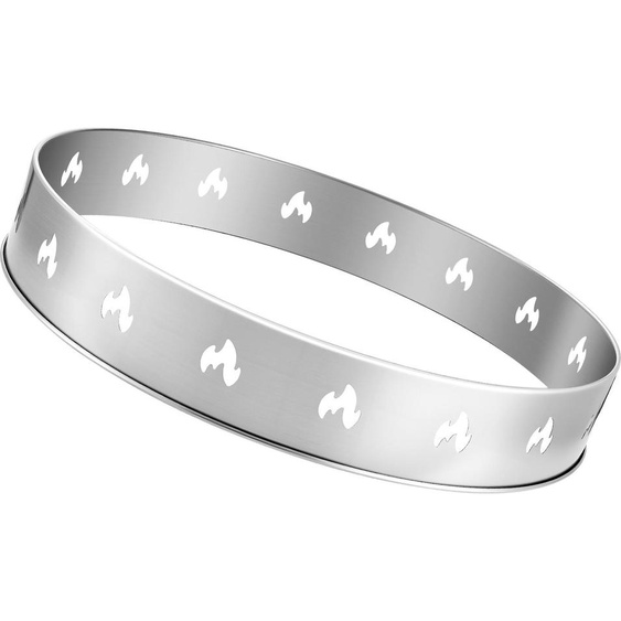 SucceBuy Pied pour vasque à feu en acier inoxydable, accessoires pour foyers, 587x99mm