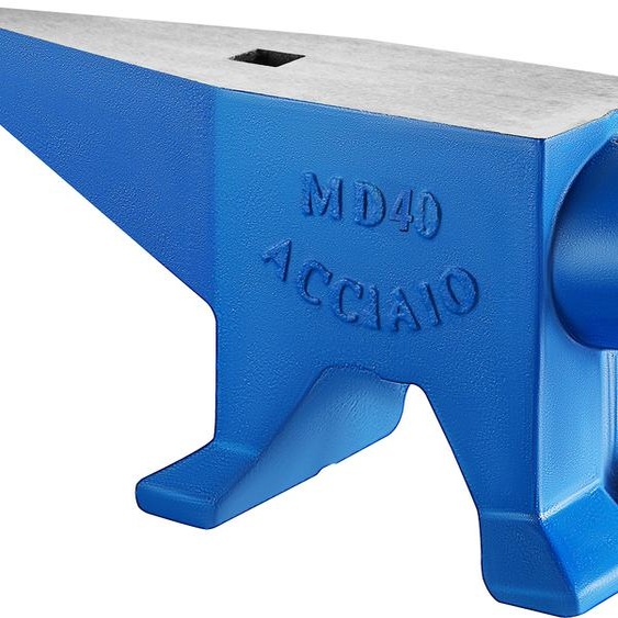 SucceBuy Pro enclume à corne, 88,2 livres, 40 kg dacier, 600 mm de long, enclume de forgeage robuste et portable en fonte, outil denclume de forgeage détabli stable pour lart de la forge, noir