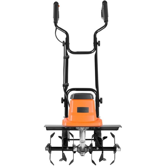 SucceBuy : sarcleuse électrique avec une largeur de travail de 45 cm, une profondeur de travail de 22 cm, un moteur de 1 500 W, des dents en acier et un guidon rabattable, idéale pour lentretien du jardin, de la pelouse et de la cour