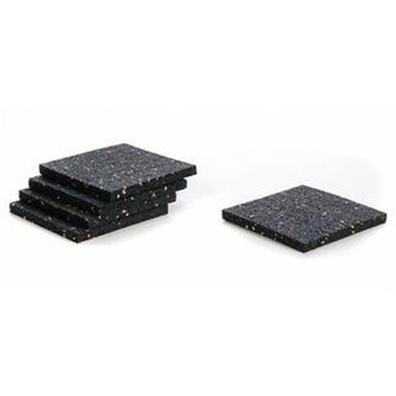 Sud Bois - 48 Cales Caoutchouc 90x60x8mm pour Terrasse Bois