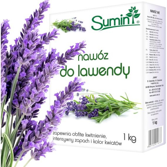 Sumin Engrais pour lavande 1 kg -pour de belles fleurs