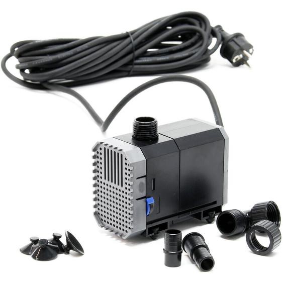 SunSun CHJ-900-10 Pompe de Bassin ECO - 95 x 106 x 64 mm - débit max. 900 l/h / 20 W / refoulement max. 1,5 m - avec câble 10 m - Filtration