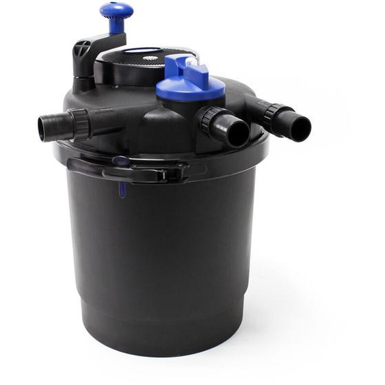 CPF-2500 Filtre de bassin à pression uvc – 11 w – pour étang jusquà 6000 l – 6000 l/h – Filtration biologique avec Clarificateur Stérilisateur