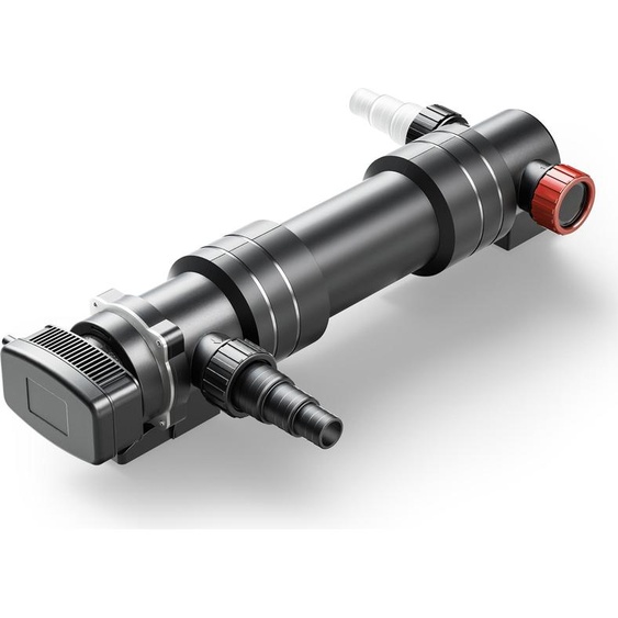 SunSun CUV-636 Stérilisateur Clarificateur bassins/étang - débit max. 7000 l/h - avec Lampe rayons UV-C 36 W + Miroir inox + Aimants - pour Poissons et plantes aquatiques - Cours d’eau en hélice