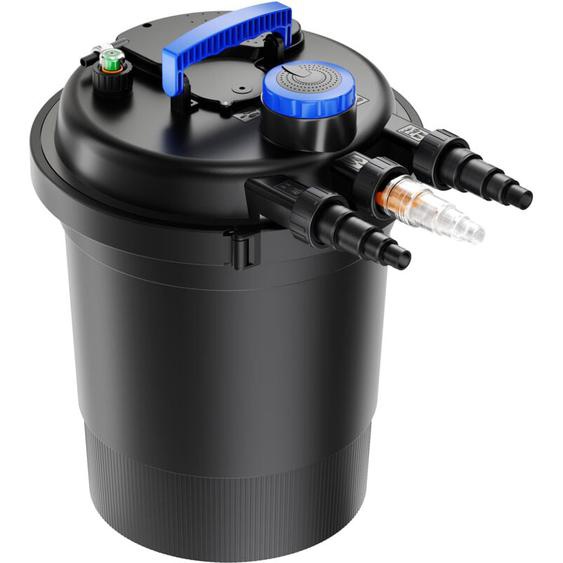 Sunsun - Wiltec CPF-250 Filtre de bassin à pression avec uv 11W jusquà 10000l Nettoyage facile